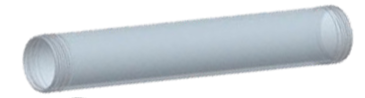 1040-042 - 600ml Clear Barrel fits 5000 and 9000 Series