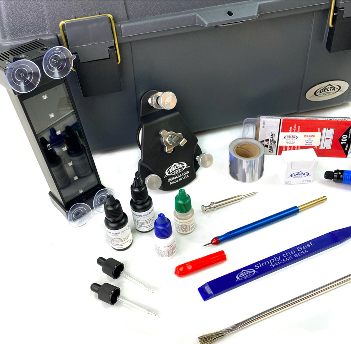 Delta Kits - Windshield Repair Kit EZ-250S – Repair Rock Chips & Small Cracks