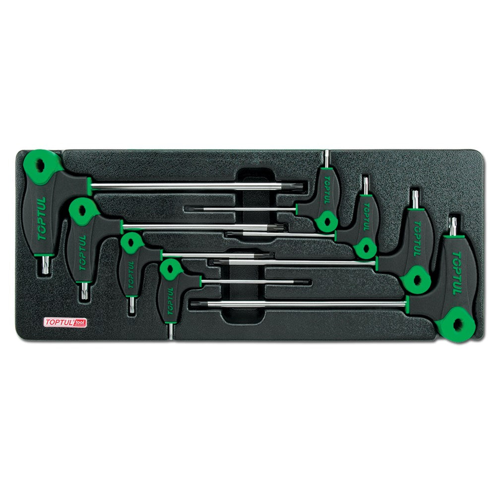 8 Piece L-Type Star Key Wrench Set - TOPTUL