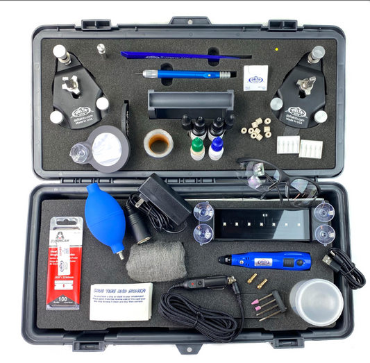 Delta Kits - Professional Auto Glass Repair Kit EZ-350D Repair Rock Chips & Small Cracks