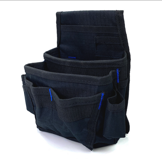 Delta Kits - Multi Tool Organizer Utility Pouch 11 Pockets – Belt Loop & Clip